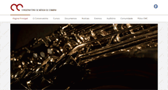 Desktop Screenshot of conservatoriomcoimbra.com